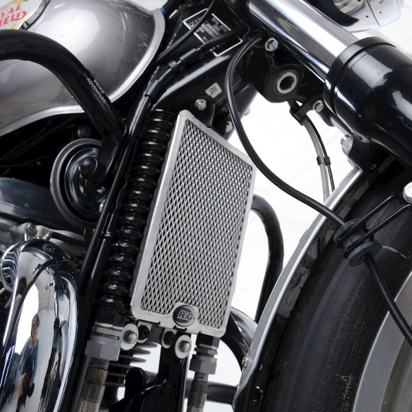 R&G R&G OIL COOLER GUARD ROYAL ENFIELD INT/GT 650